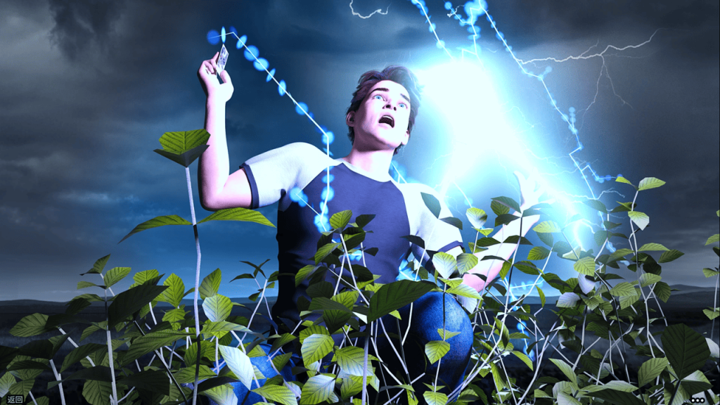 遭受電擊意外後，主角失去了所有記憶