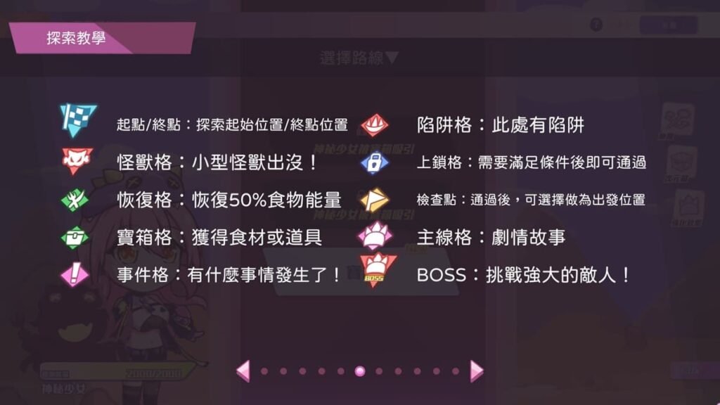 各種地圖格的效果