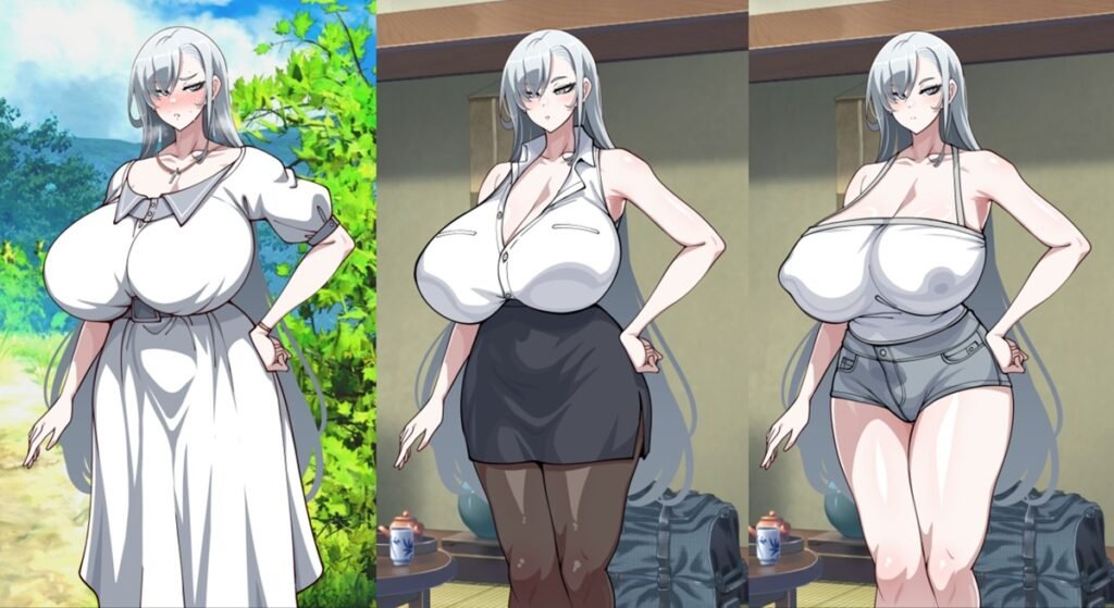 由左而右依序是私服、教師服、私服（輕鬆）