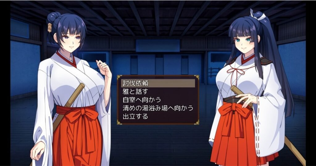 可以跟「桐生一華」的媽媽接取妖魔討伐任務