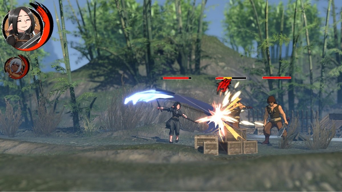 《九子x修菈》戰鬥畫面