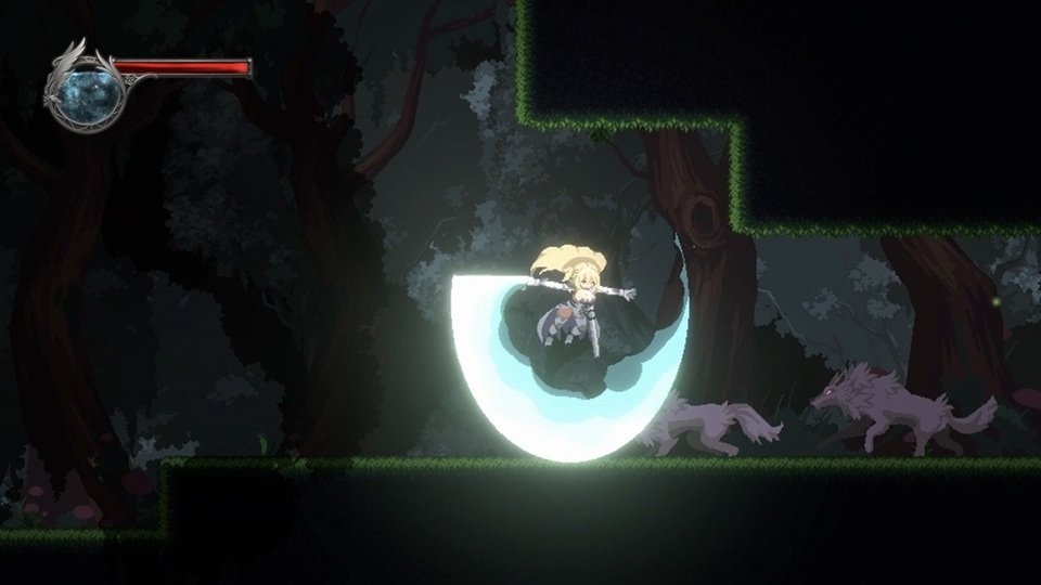 《紫羅蘭之歌》戰鬥畫面 1