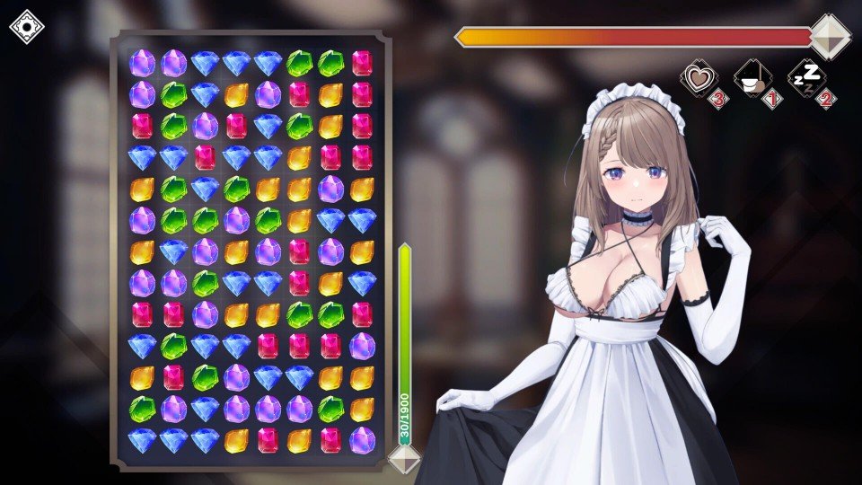 《魅惑萬花筒》三消遊戲畫面