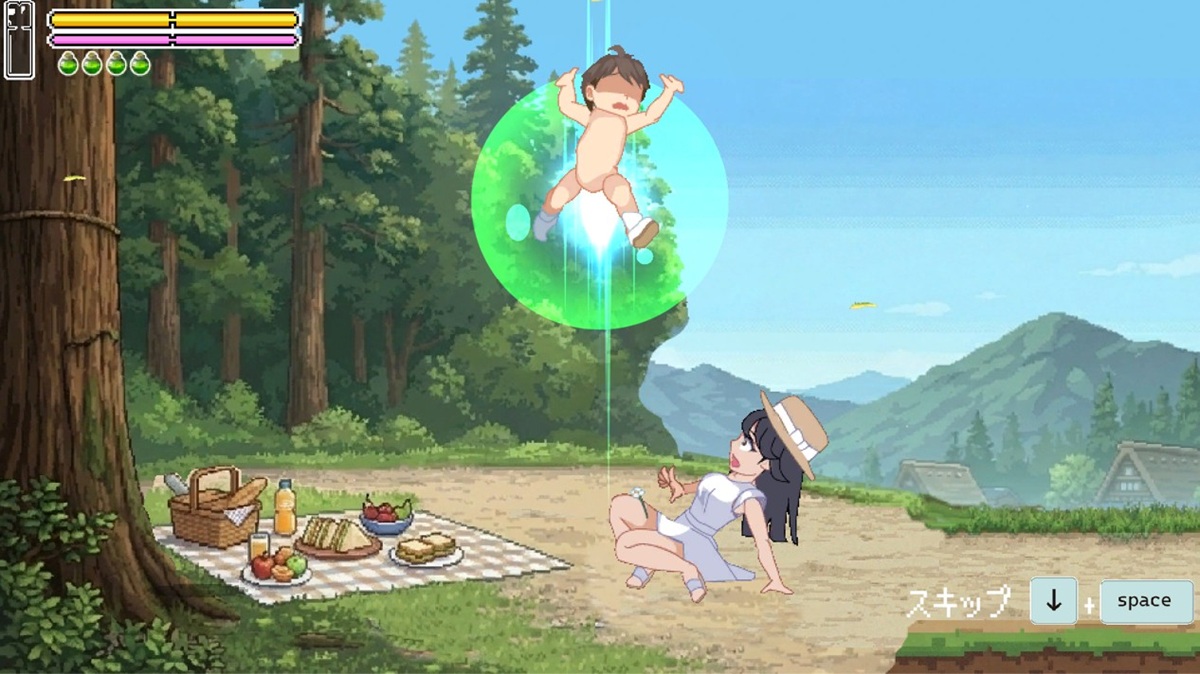 一開場玩家就到了只有女性的異世界