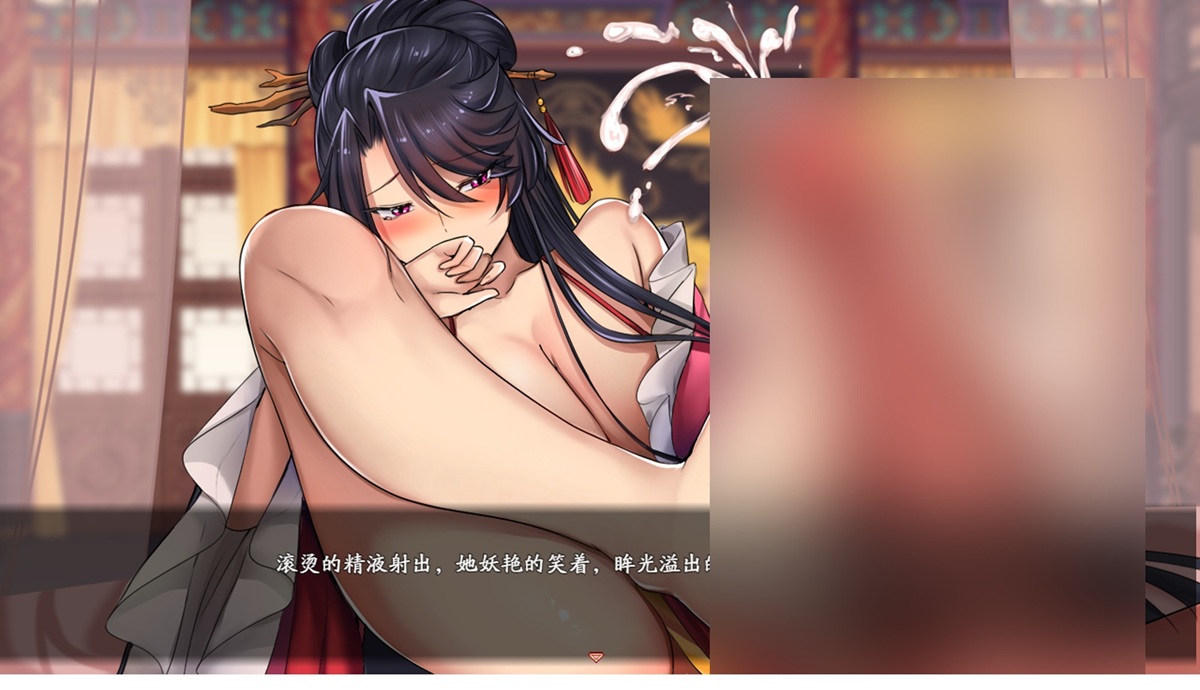 在妓院臥底時,接客觸發的足交(處女時)