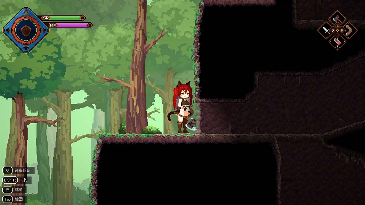 直接看的話道路會被藏起來,只有角色貼近才會出現